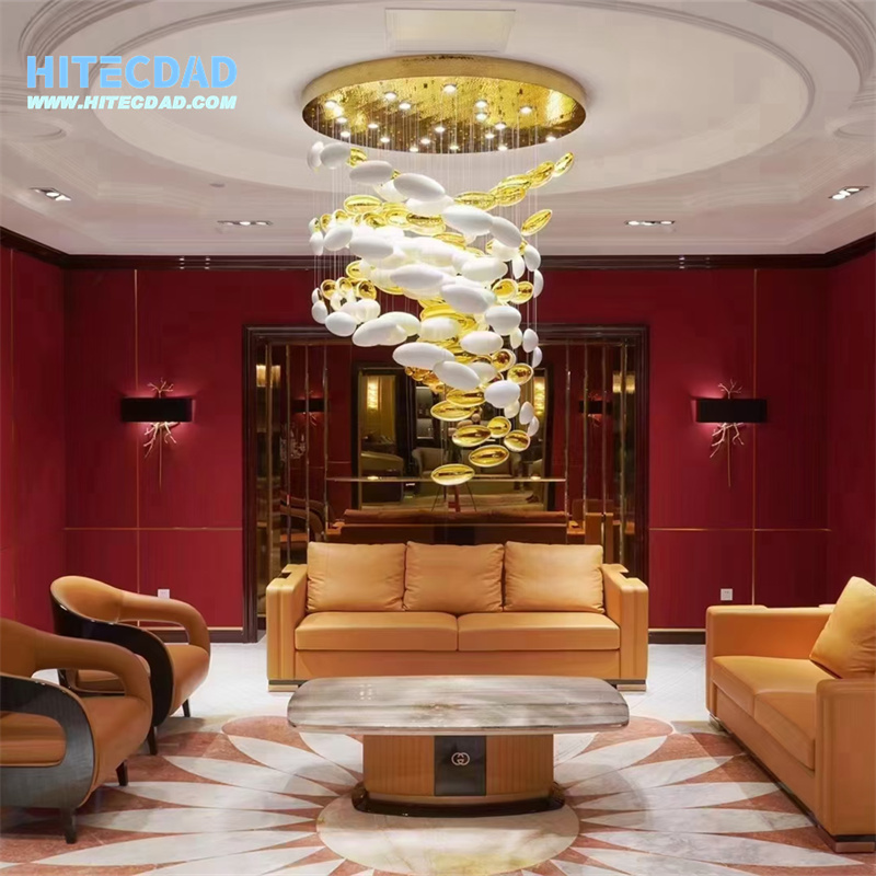 Bowl chandelier-Egg shell chandelier-HITECDAD (60)