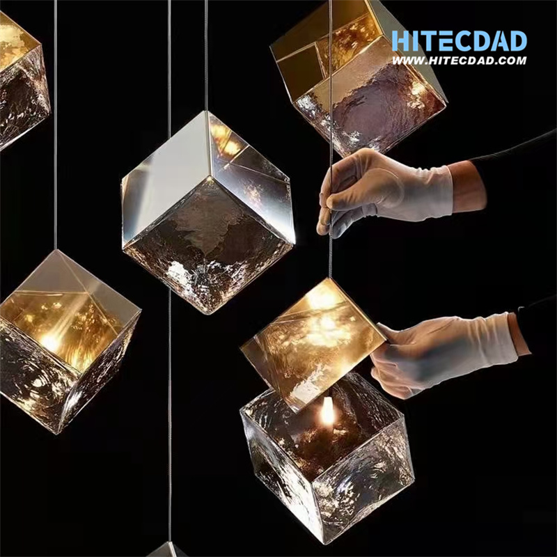 Glass box chandelier 3-HITECDAD (4)