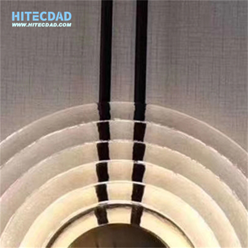 Glass cake chandelier-HITECDAD  (8) - 副本 - 副本 - 副本 - 副本