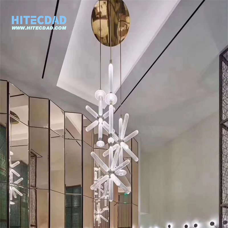 Glass cross chandelier-HITECDAD (3)