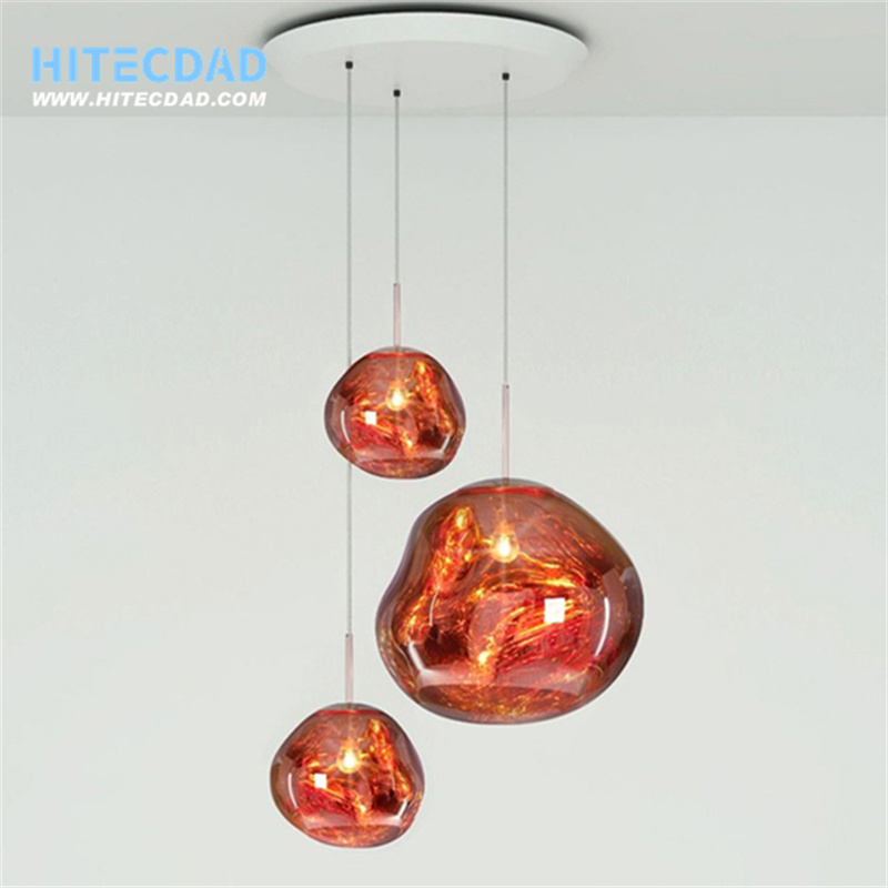 Glass lava chandelier 1-HITECDAD (2)