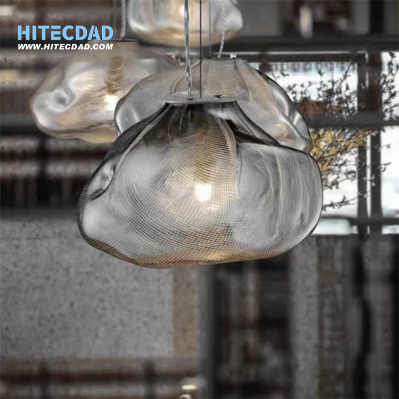 Glass pocket chandelier 1-HITECDAD (11)