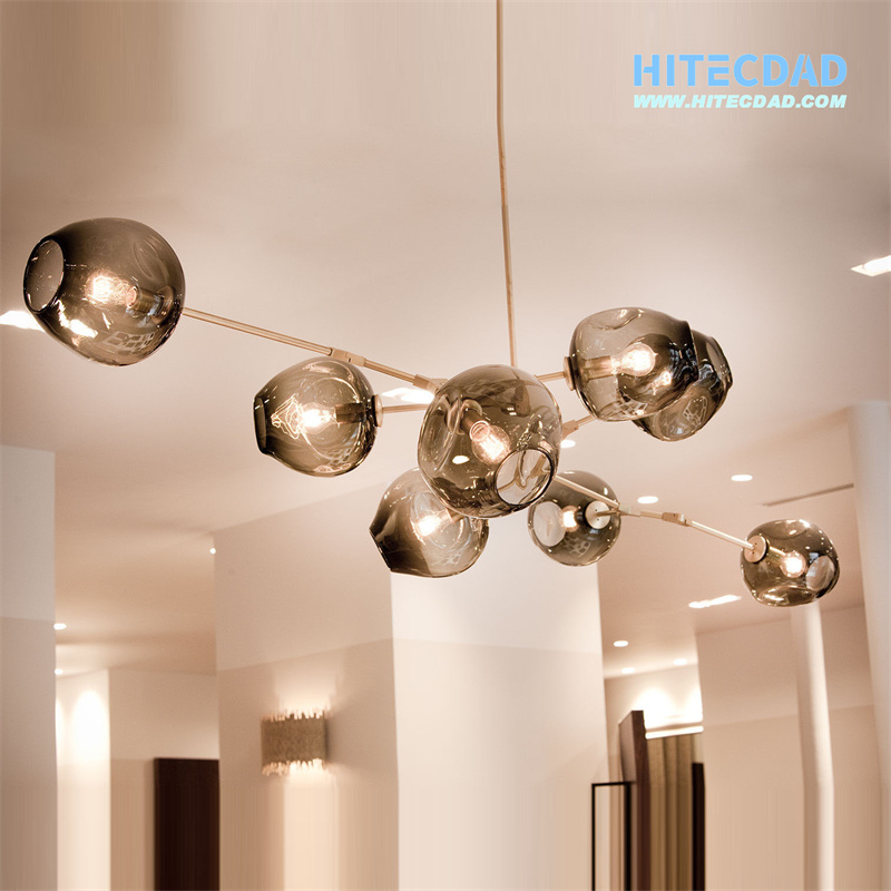 Molecular ball chandelier-HITECDAD (10)