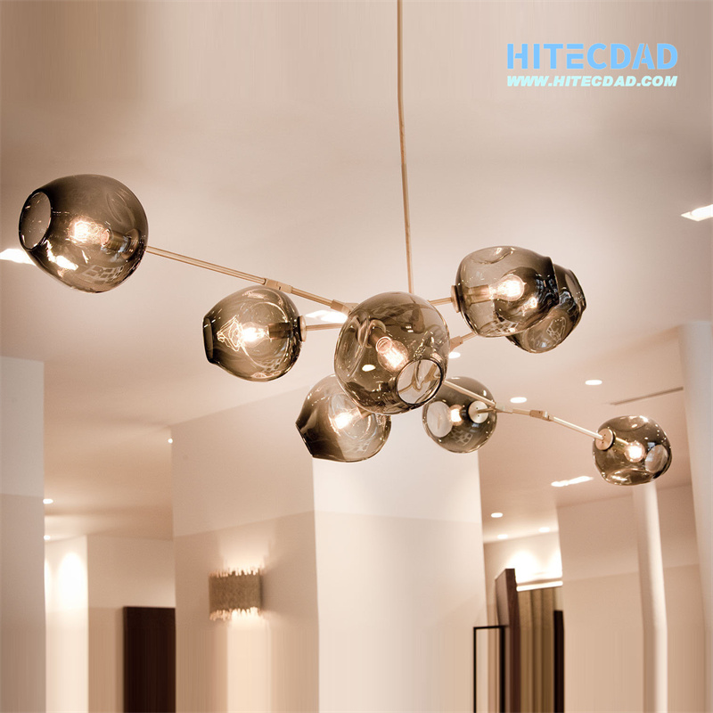 Chandelier bọọlụ molecular-HITECDAD (10)