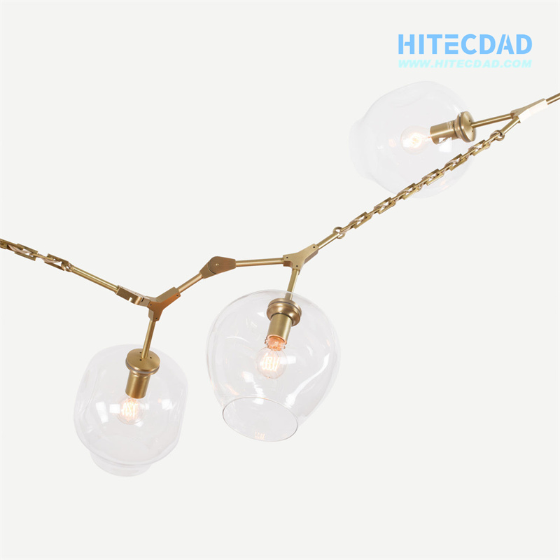 Люстра молекулярна куля-HITECDAD (44)