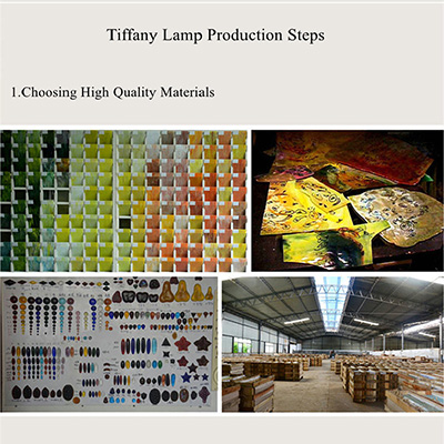 Tiffany lambi tootmise sammud (1)